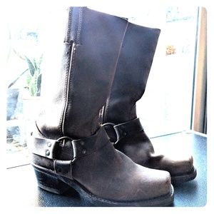 Frye Harness Boots, Size 6.5, Great Condition